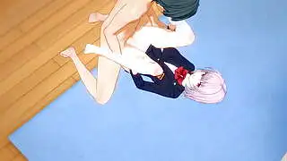 SSSS Gridman Hentai - Shinjo Akane x Utsumi Sho Hardsex - Japon Asyalı Manga Anime Film Oyunu Porno